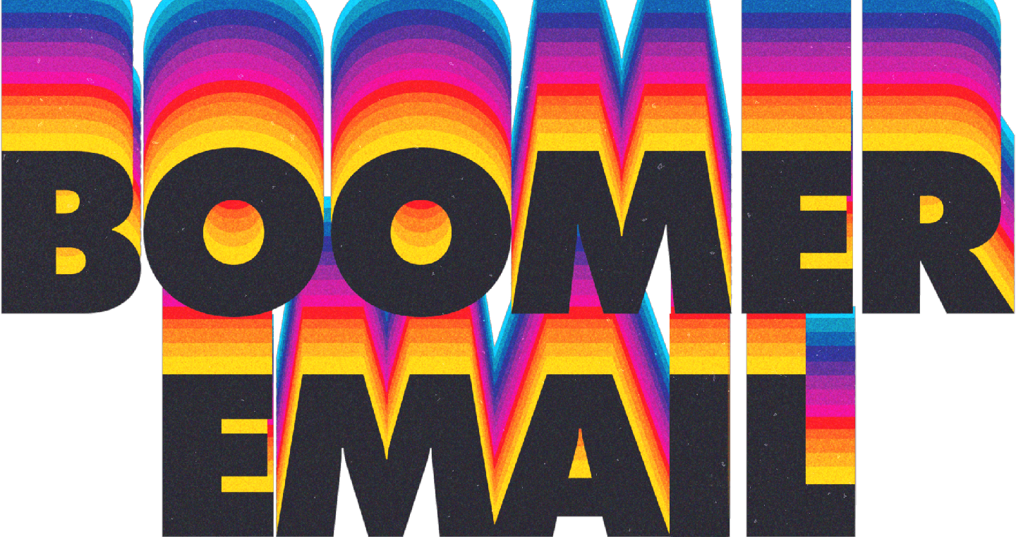 Boomer Email Logo
